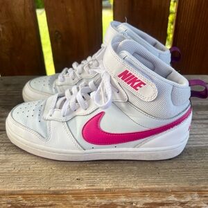 Kids' Nike Court Borough 2 High Top Sneaker big boy 6